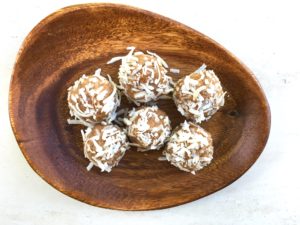 Grain-free protein coconut snack